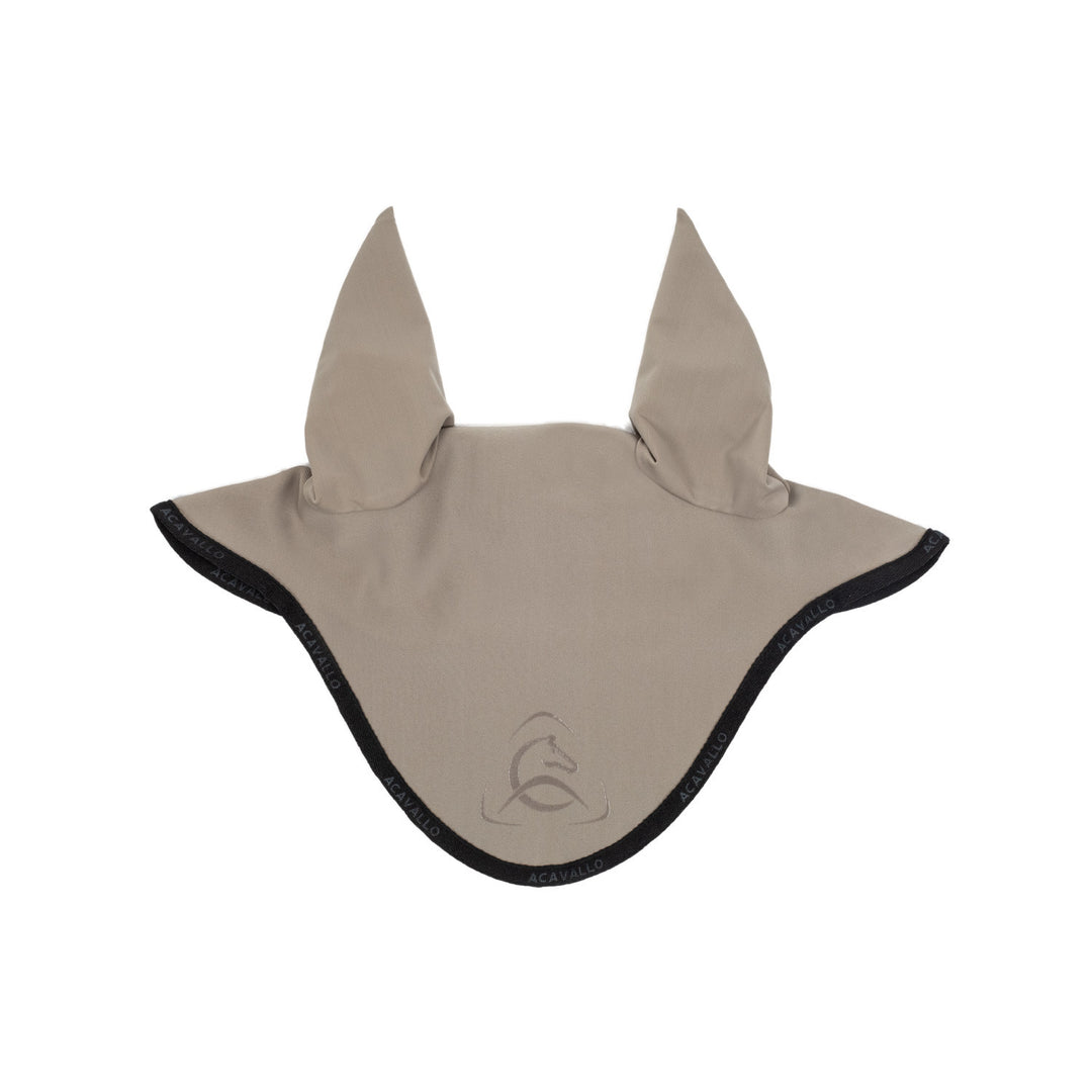 Elastane fly veil silicone logo TERRA/BLACK