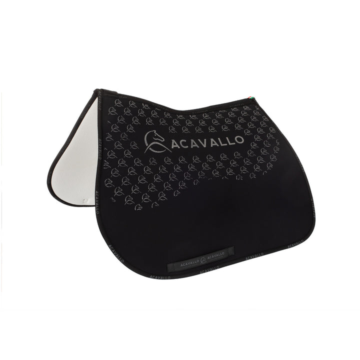 Saddle pad JS CW-CS bamboo silicone grip BLACK/BLACK