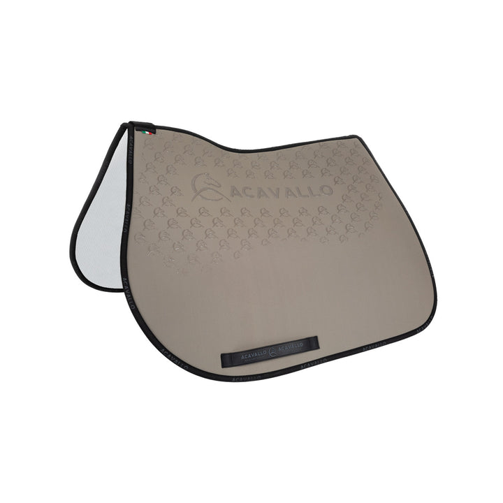 Saddle pad JS CW-CS bamboo silicone grip TERRA/BLACK
