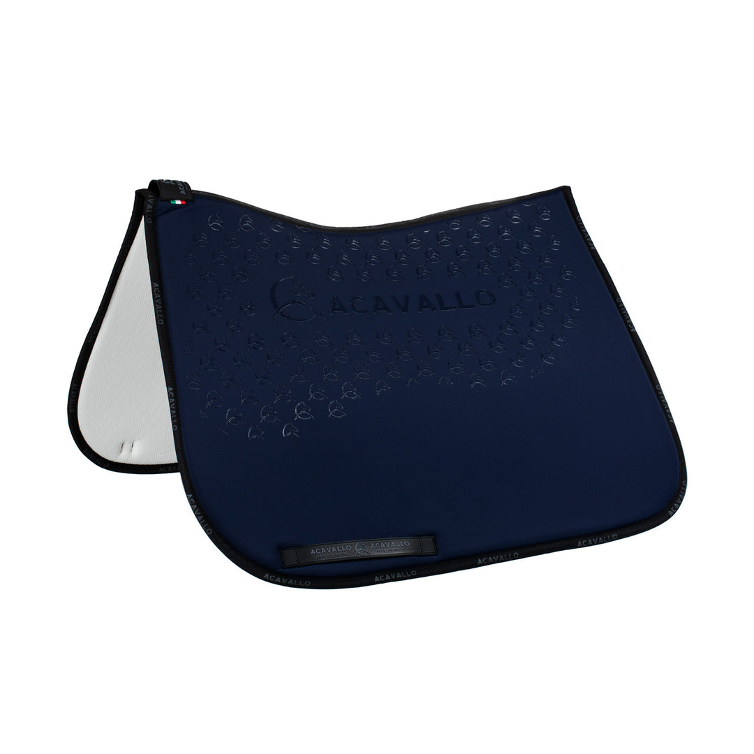 Saddle pad DS CW-CS elastane &amp; bamboo silicon DEEP BLUE/BLACK