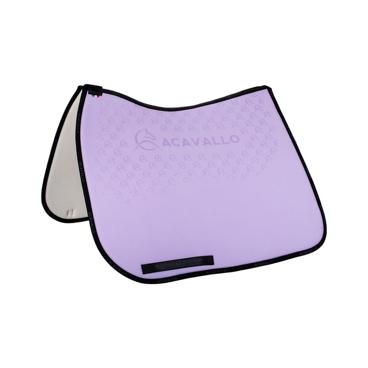Saddle pad DS CW-CS elastane &amp; bamboo silicon LILLA/BLACK
