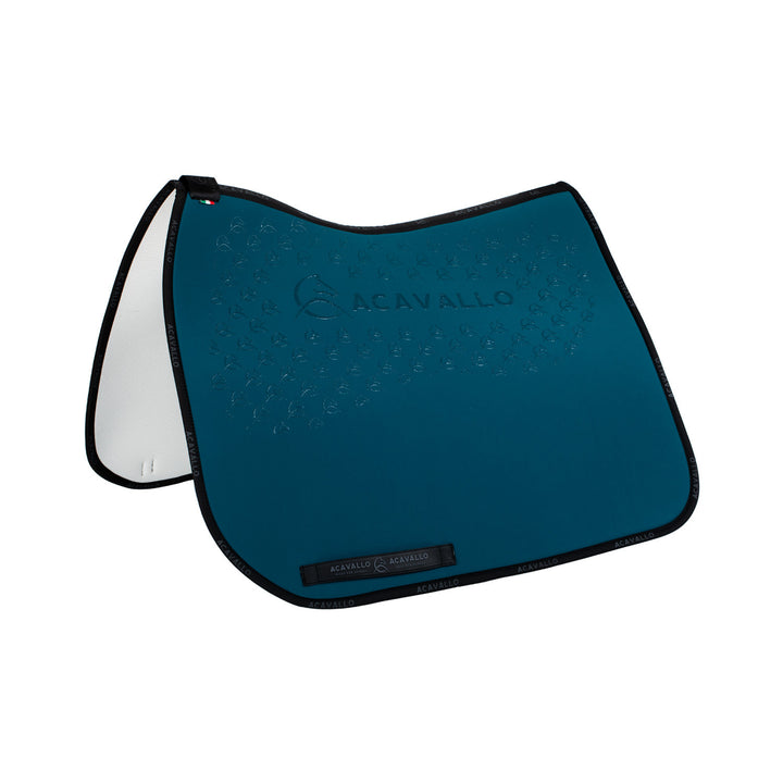 Saddle pad DS CW-CS elastane &amp; bamboo silicon PETROL/BLACK
