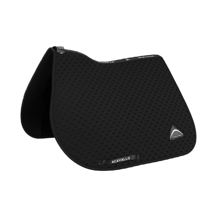 Sublime dotted jumping saddle pad in technica BLACK