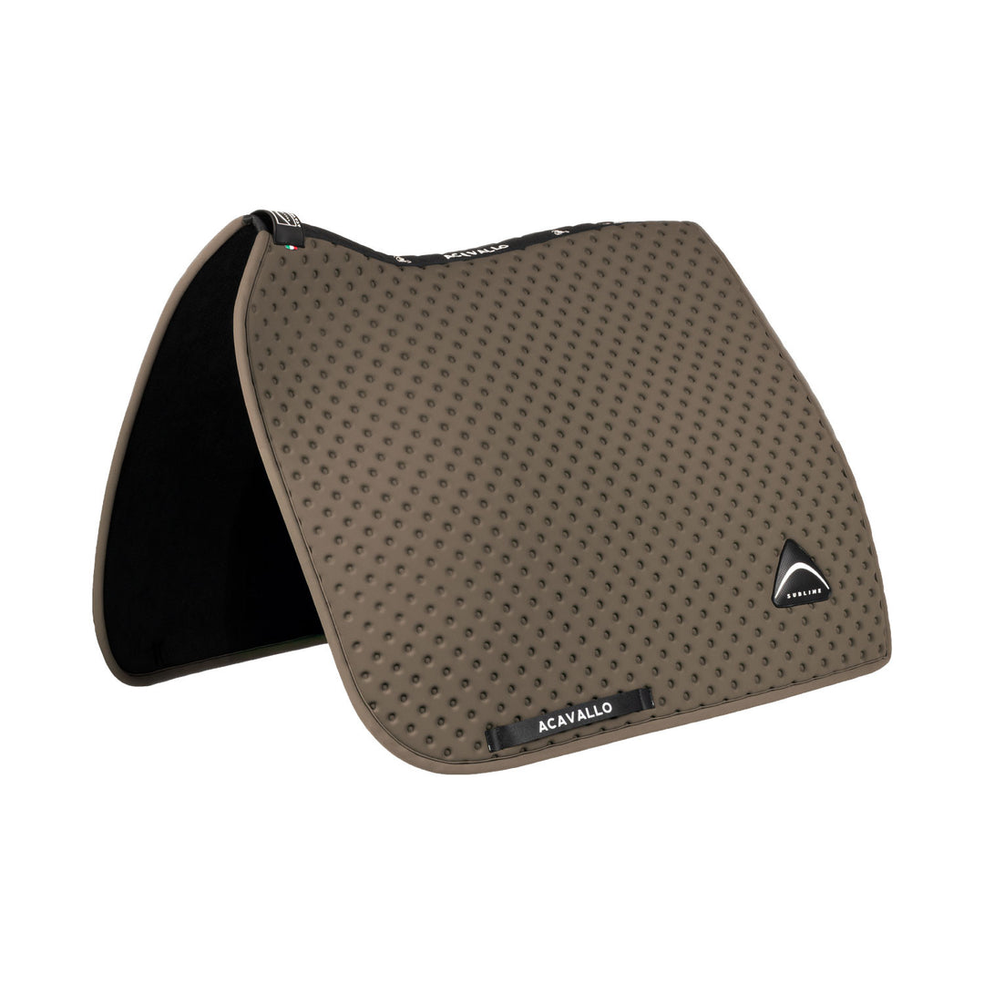 Sublime dotted dressage saddle pad in technic TERRA