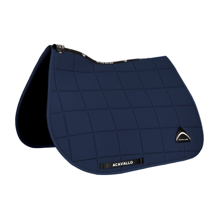 Sublime jumping saddle pad in square technica NAVY