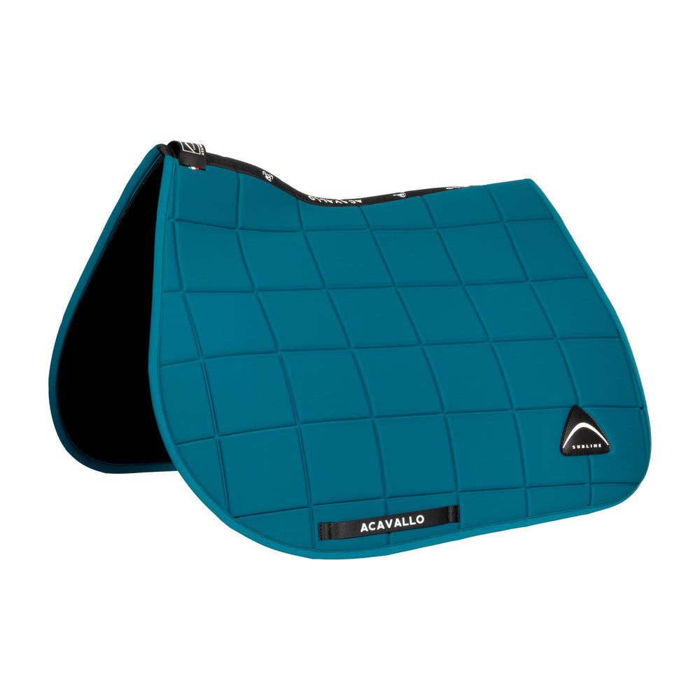Sublime jumping saddle pad in square technica PETROL