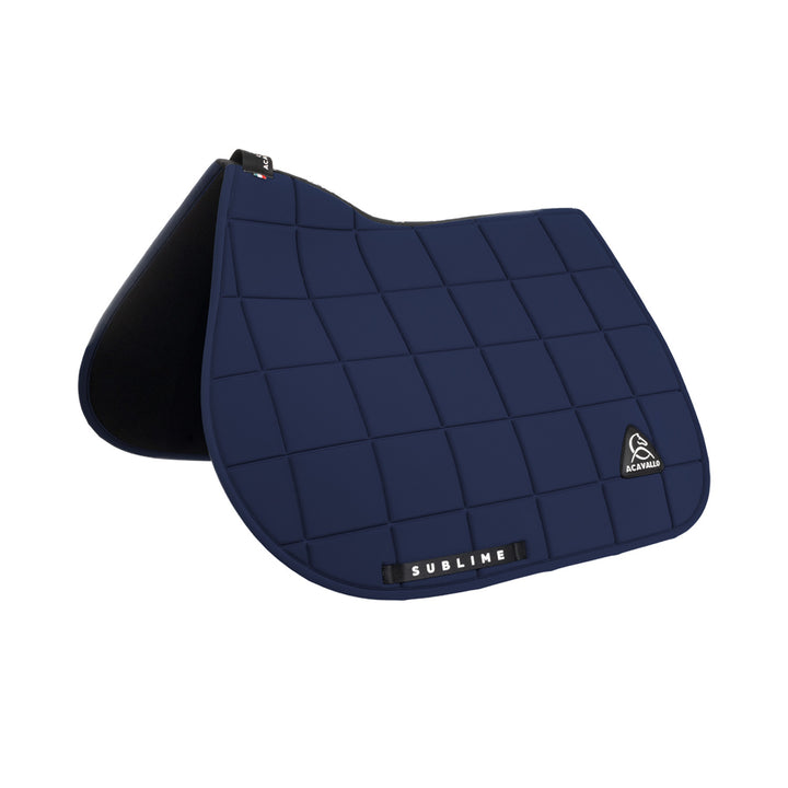 Sublime jumping saddle pad in square technica NAVY