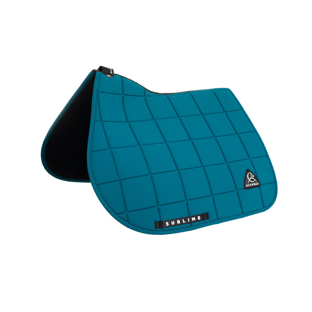 Sublime jumping saddle pad in square technical fabric