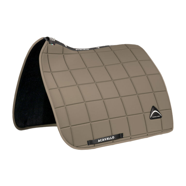 Sublime square dressage saddle pad in technic TERRA