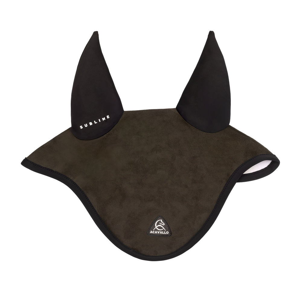 Sublime Louvre fly veil with silicone log pat BROWN