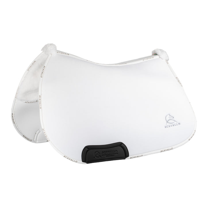 Saddle pad JS CW-3DS louvre shaped internal f WHITE
