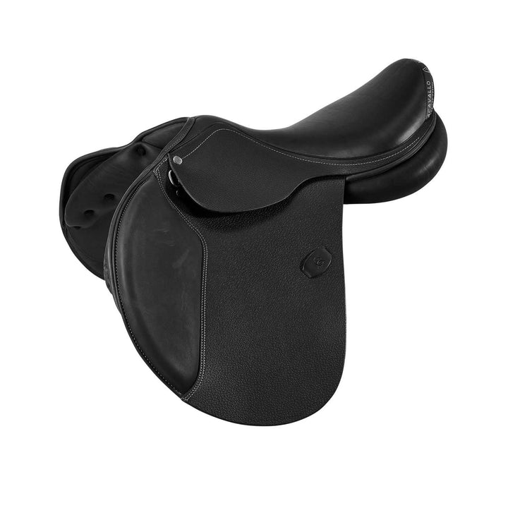 Veneziano jumping saddle latex panels BLACK
