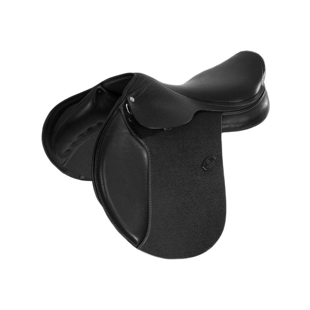 Veneziano jumping saddle wool panels BLACK