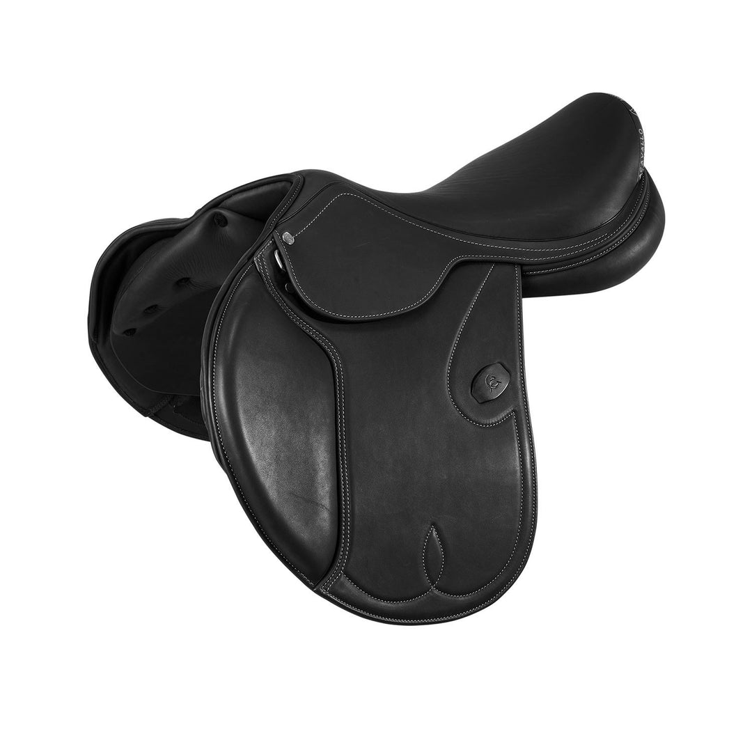 Botticelli jumping saddle latex panels BLACK