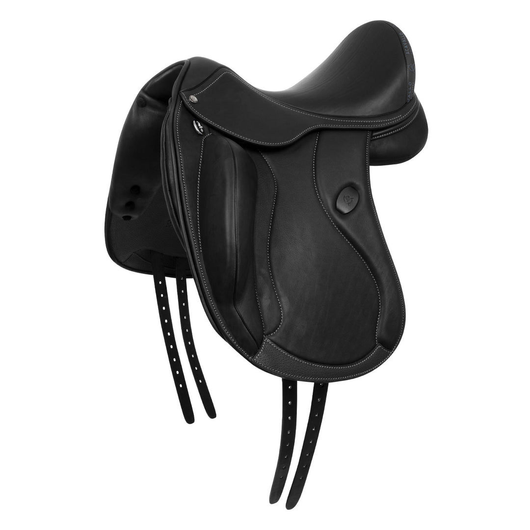 Raffaello dressage saddle wool panels BLACK