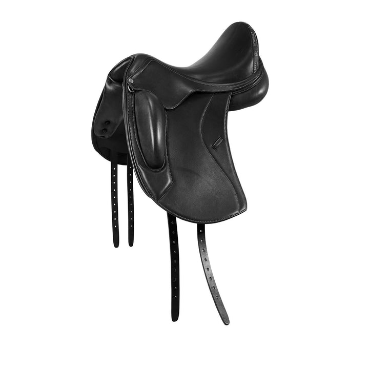 Leonardo dressage saddle wool panels BLACK