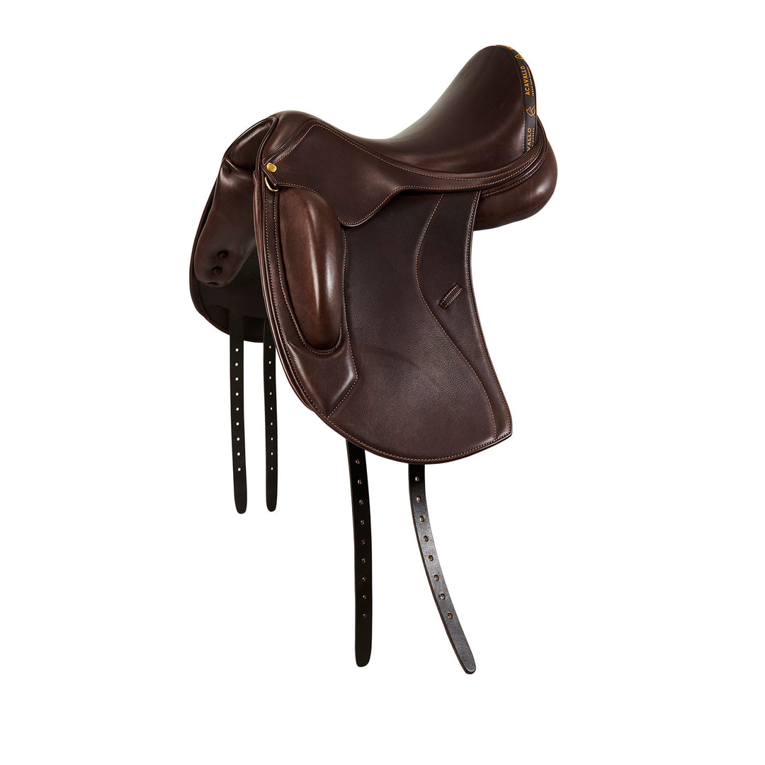 Leonardo dressage saddle wool panels DARK BROWN