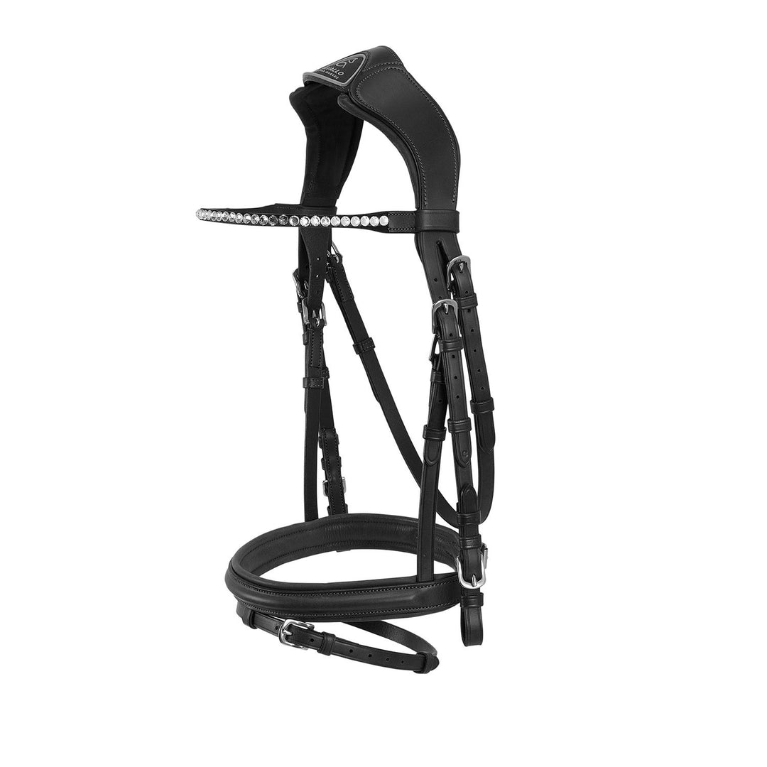 Cupido bridle calfskin BLACK