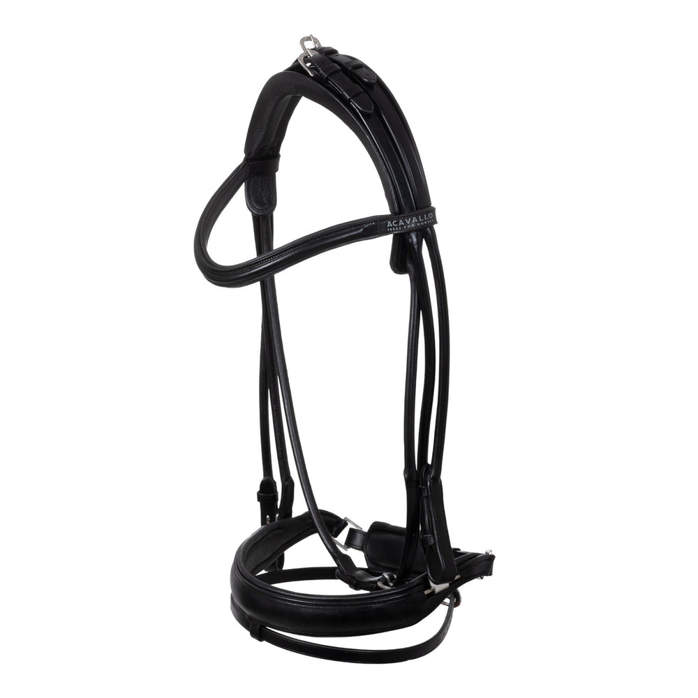 Fornarina bridle laminated calfskin BLACK