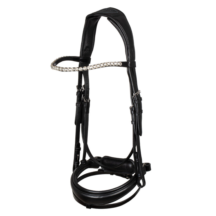 Starry night calfskin bridle BLACK