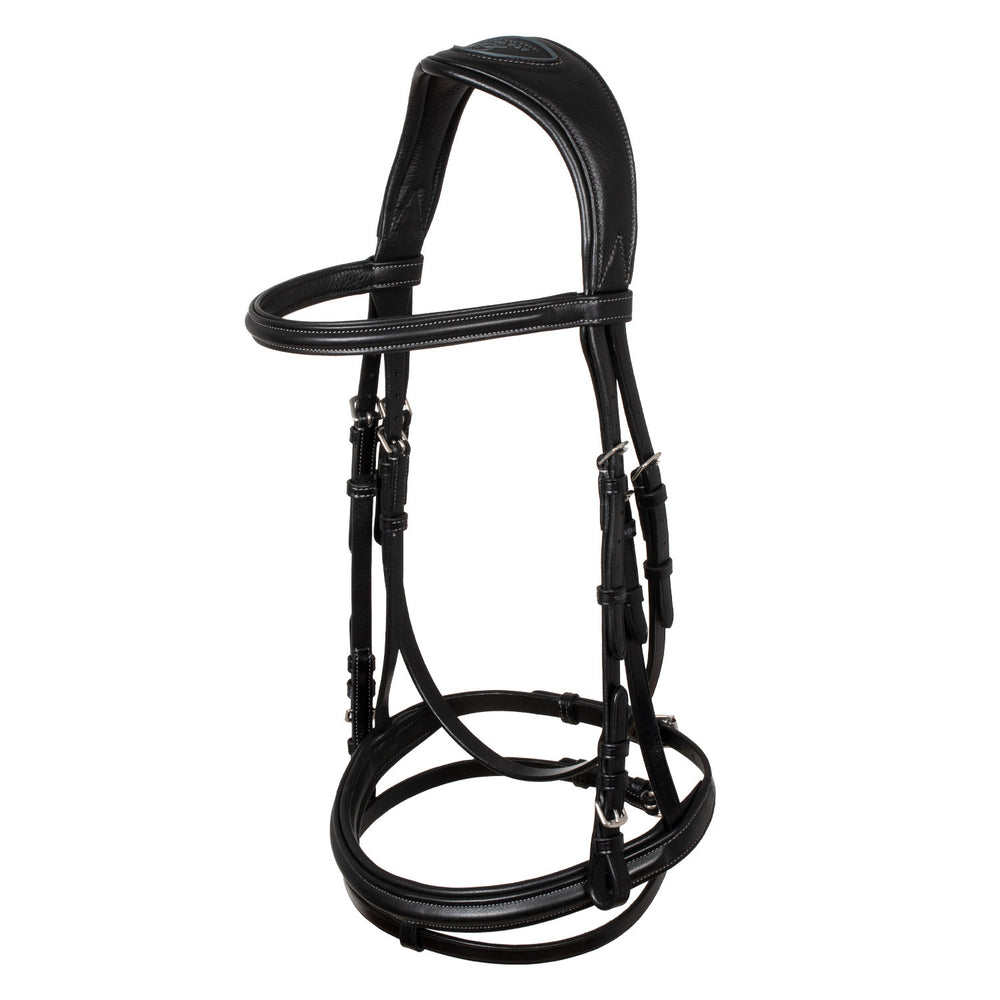 Guernica calfskin bridle BLACK