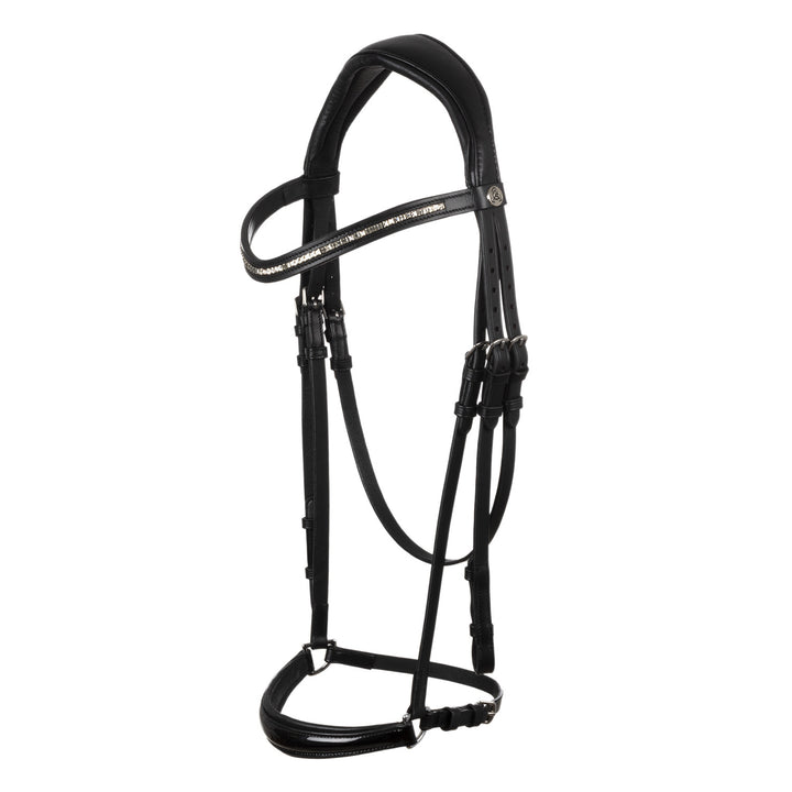 Dama bridle calfskin BLACK