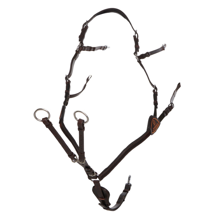 Five-point breastplate calfskin