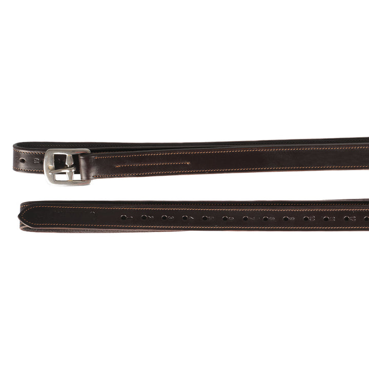Classic stirrup leathers DARK BROWN