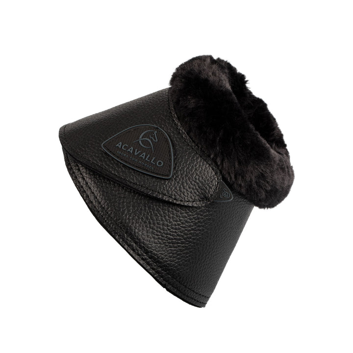 Bell boots faux sheepskin &amp; hook-and-loop closure