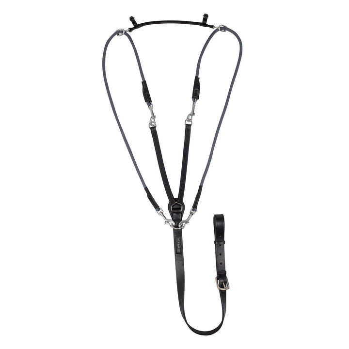 Chambon Italian calfskin &amp; nylon BLACK