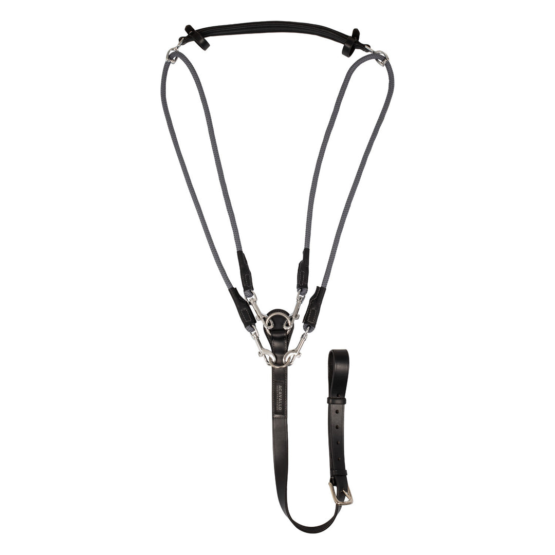 Gogue calfskin &amp; nylon BLACK