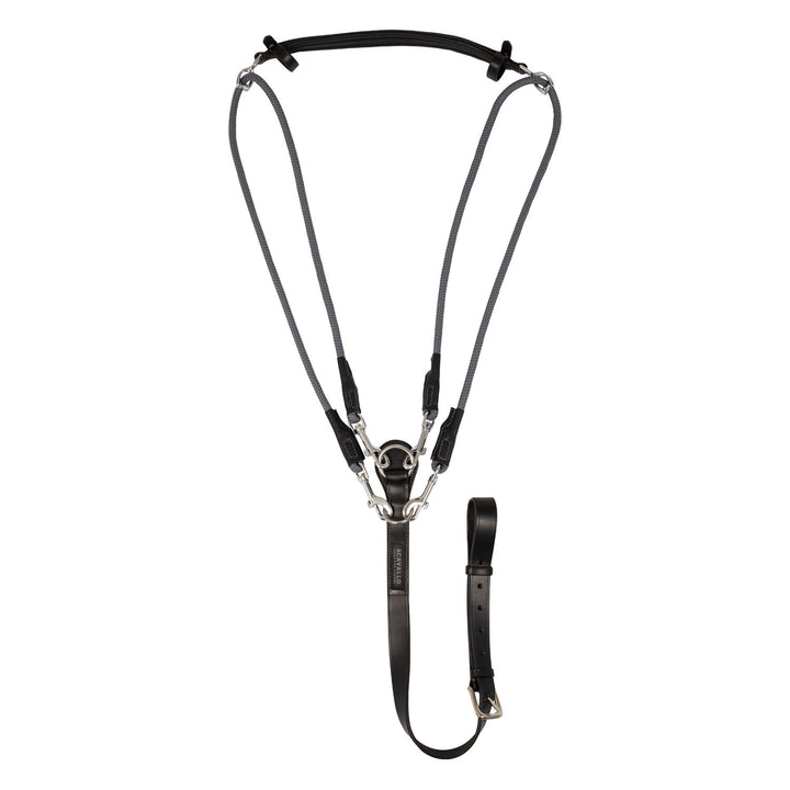 Gogue calfskin &amp; nylon BLACK
