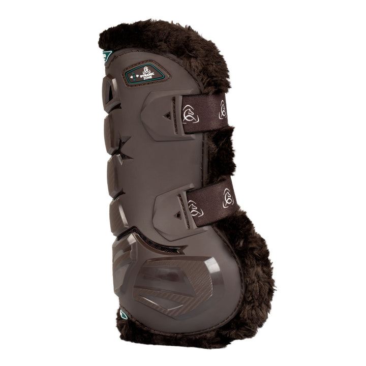 Skeleton Dynamic Zone boots with synthetic sh DARK BROWN