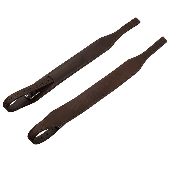Mono stirrup leathers DARK BROWN