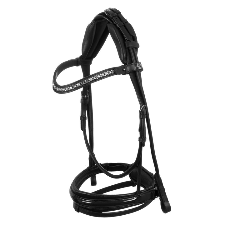 Damigella bridle calfskin BLACK/BLACK