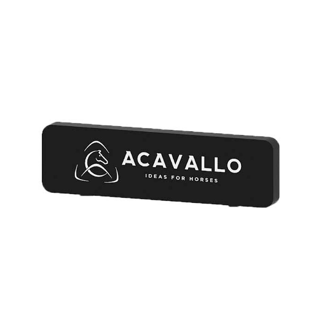 Black PVC shape 79X25 Acavallo