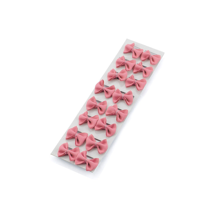 RIBBON BRAIDING BANDS 16 PCS PINK