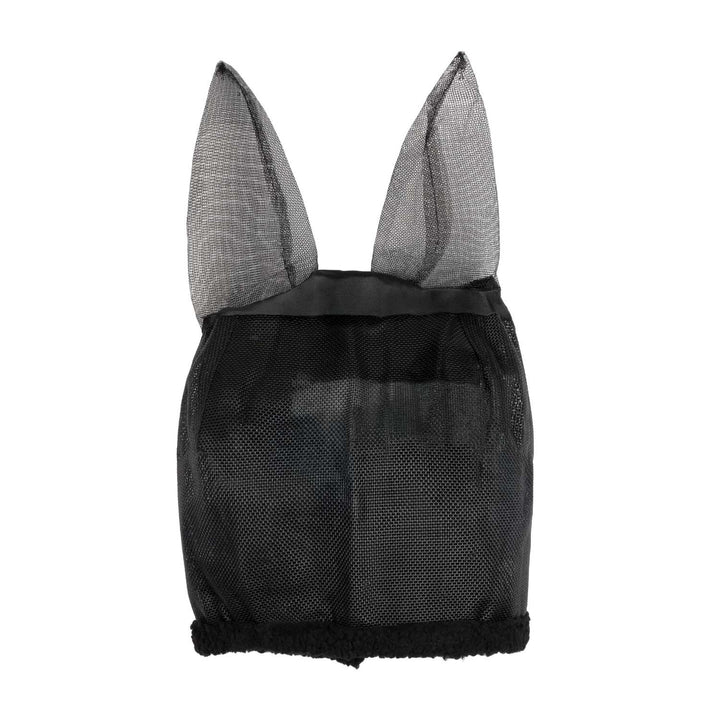 PVC ANTI-FLY MASK WITH EARS COVER AND HOOK-AN BLACK