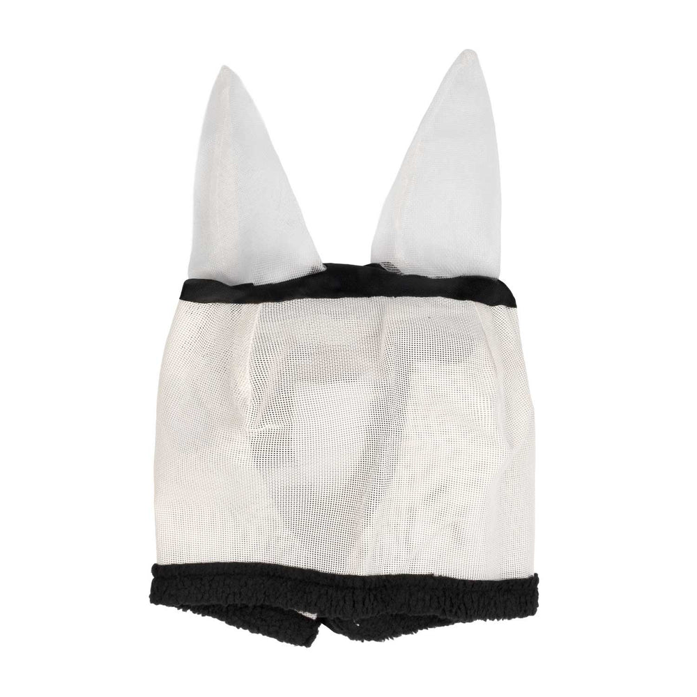 PVC ANTI-FLY MASK WITH EARS COVER AND HOOK-AN WHITE