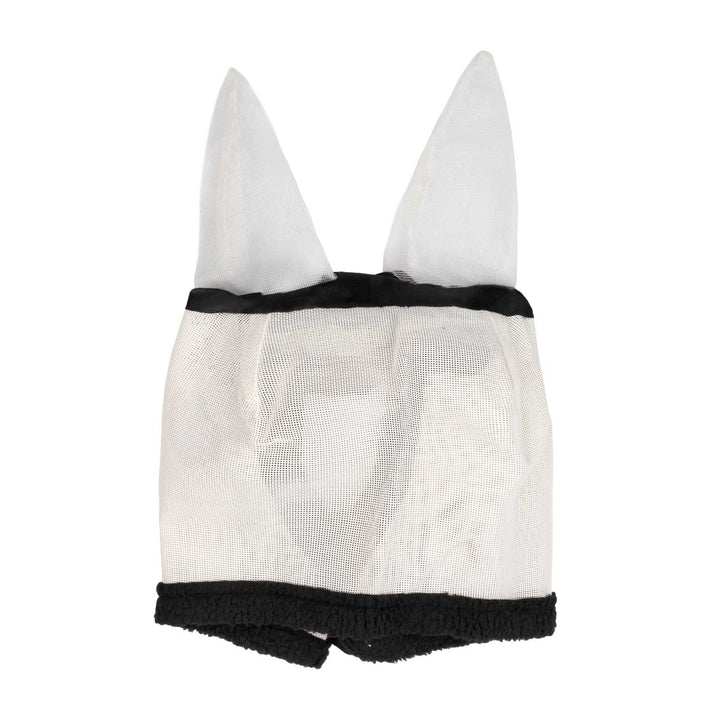 PVC ANTI-FLY MASK WITH EARS COVER AND HOOK-AN WHITE