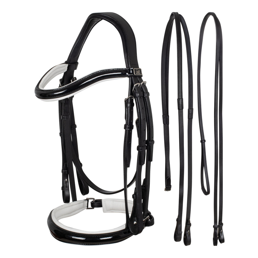 NADEGE DRESSAGE BRIDLE BLACK