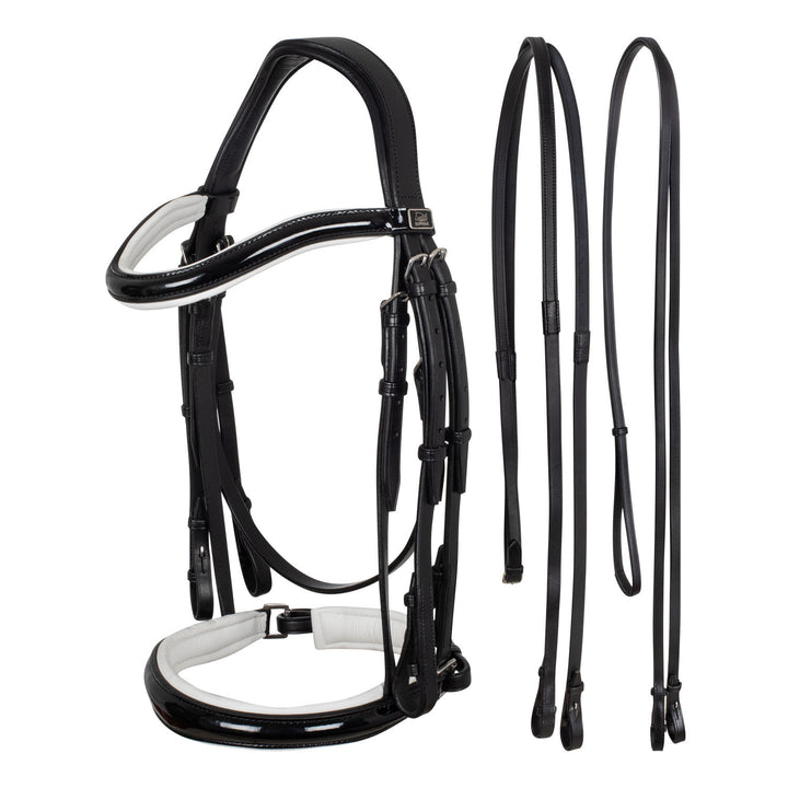 NADEGE DRESSAGE BRIDLE BLACK