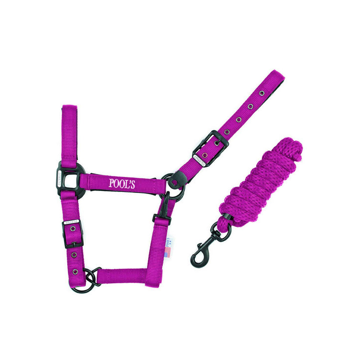 NYLON HALTERS FUCSIA