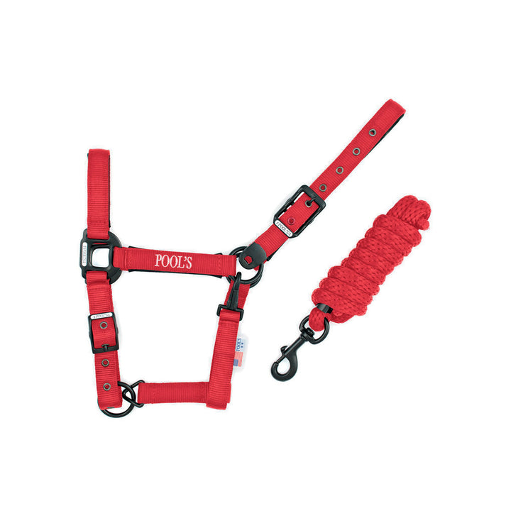 NYLON HALTERS RED