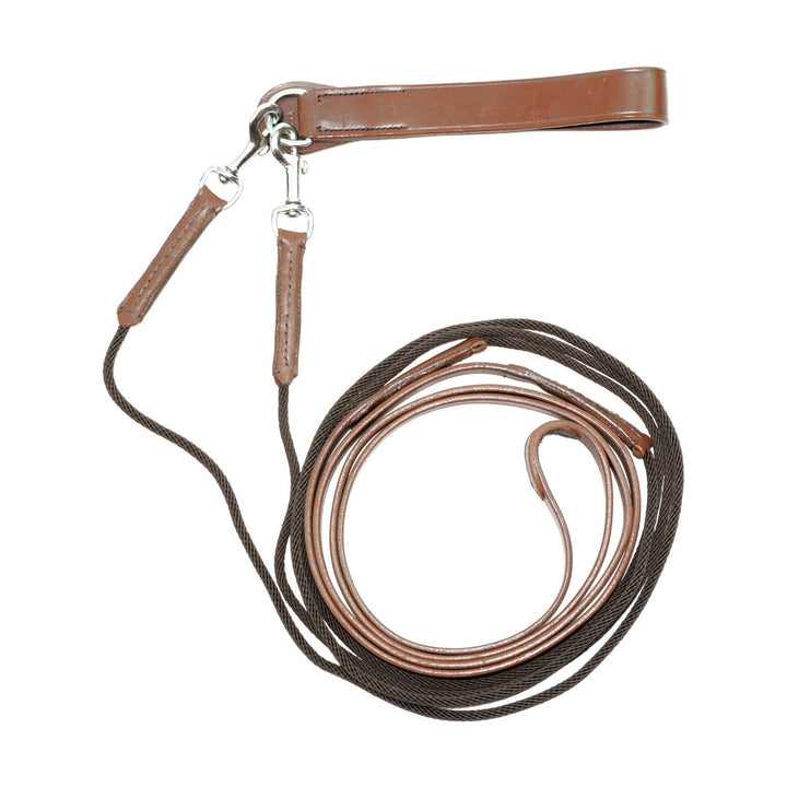 SUPREME NYLON DRAW REINS NATURAL