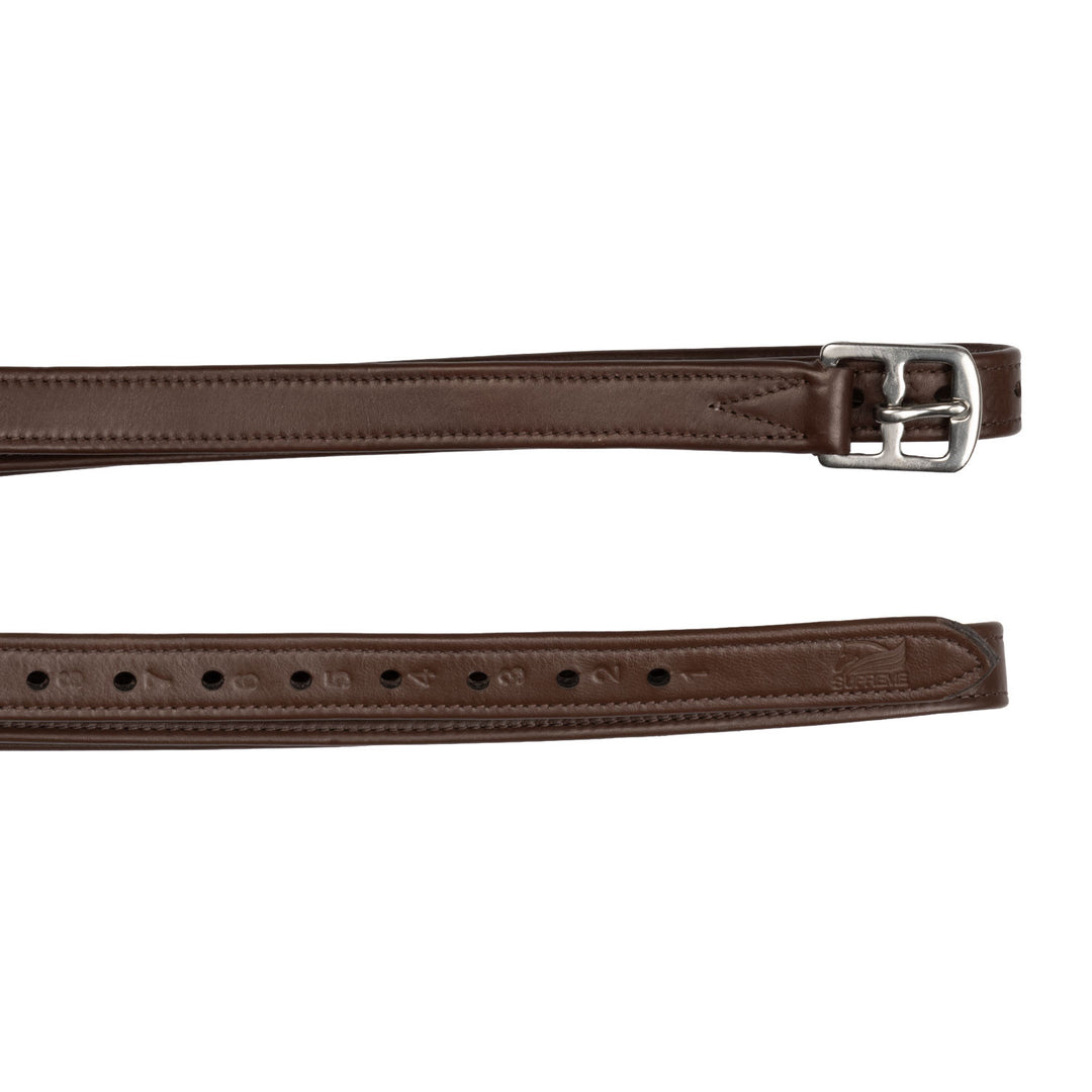SUPREME DOUBLE STIRRUPS LEATHER DARK BROWN
