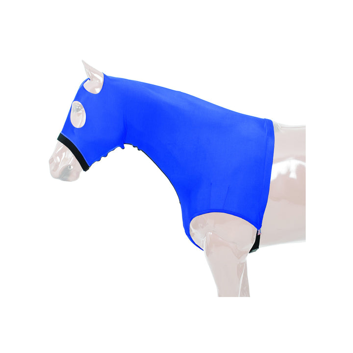 TECHNICAL FABRIC  HOOD ROYAL BLUE