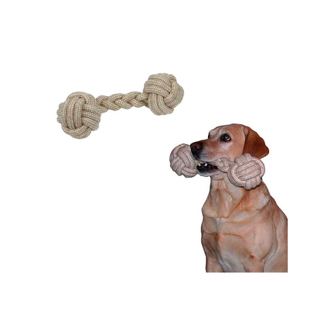 WOVEN JUTE BONE XL 40CM Ø12CM