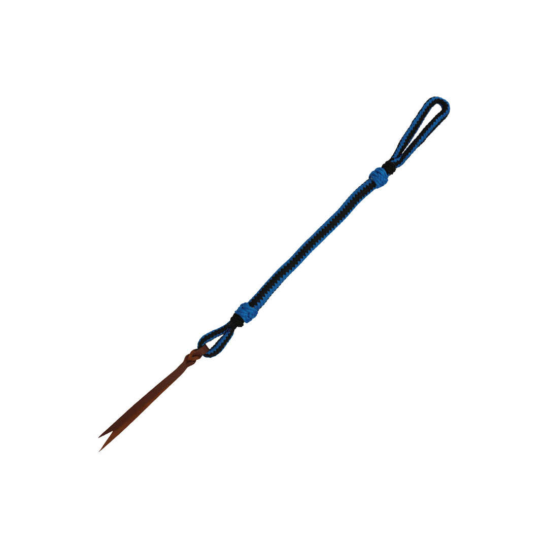 WHIP CANE IN BRAIDED NYLON WITH GLITTER EFFECT