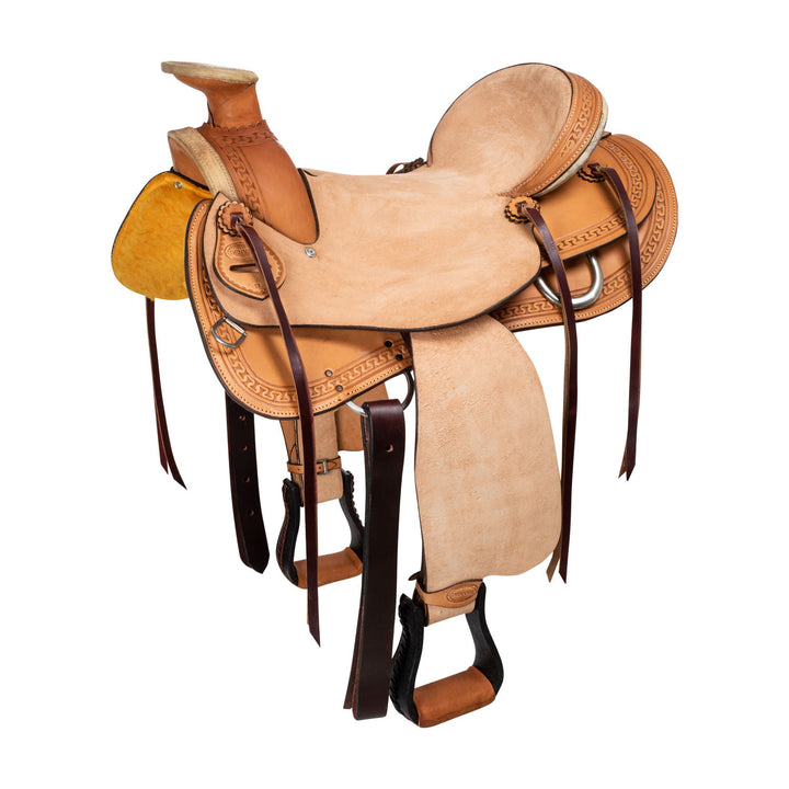 DENVER WADE WAFFLE SADDLE NATURAL